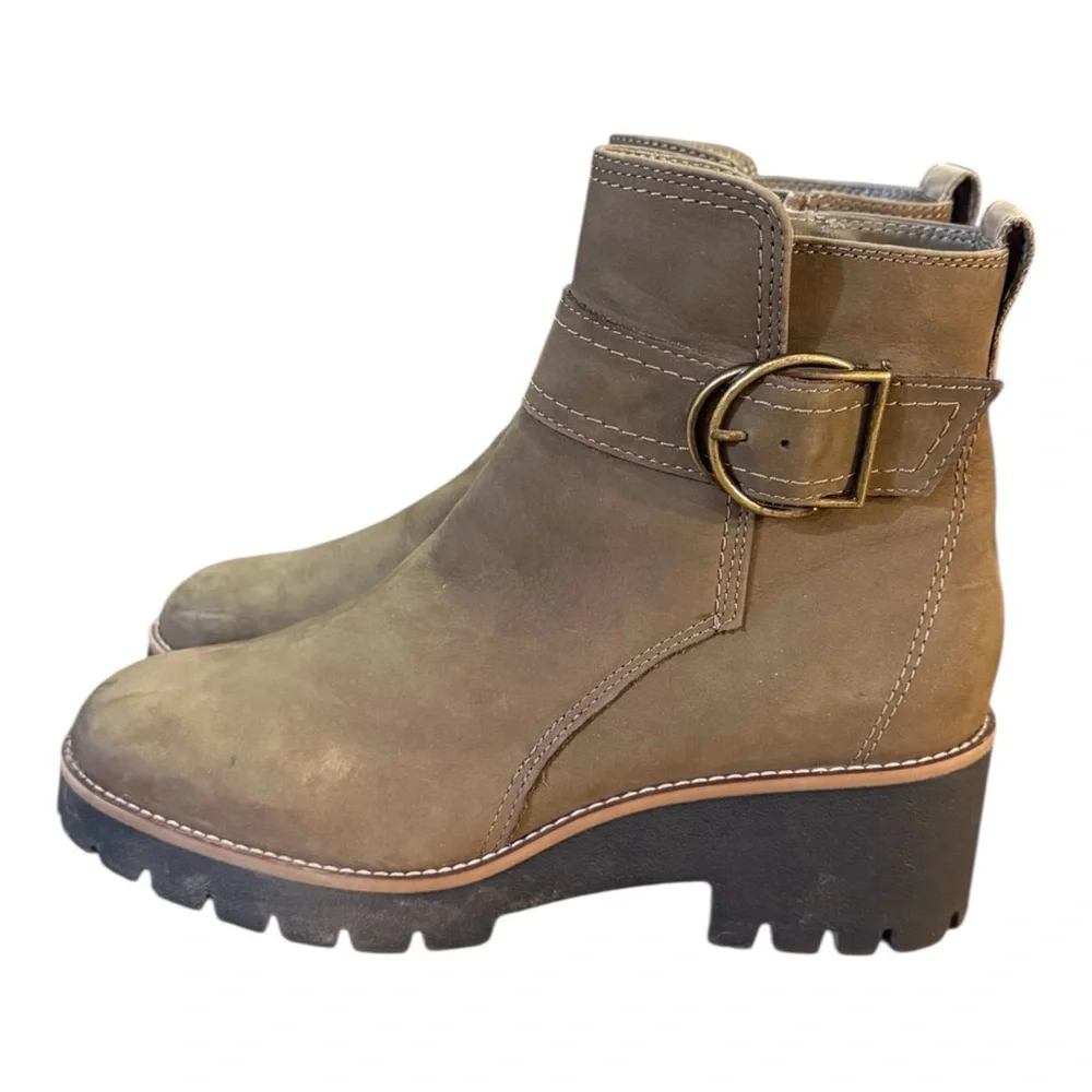 Blondo Dagger Waterproof Leather Ankle Boots Women’s Size 10 M - Picture 3 of 9